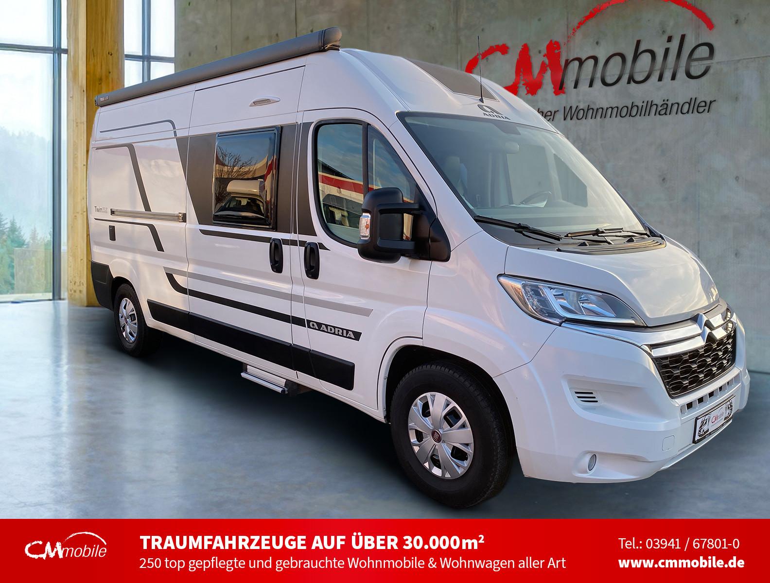 Adria Twin 600 SP Axess - Festbett - viele Extras -