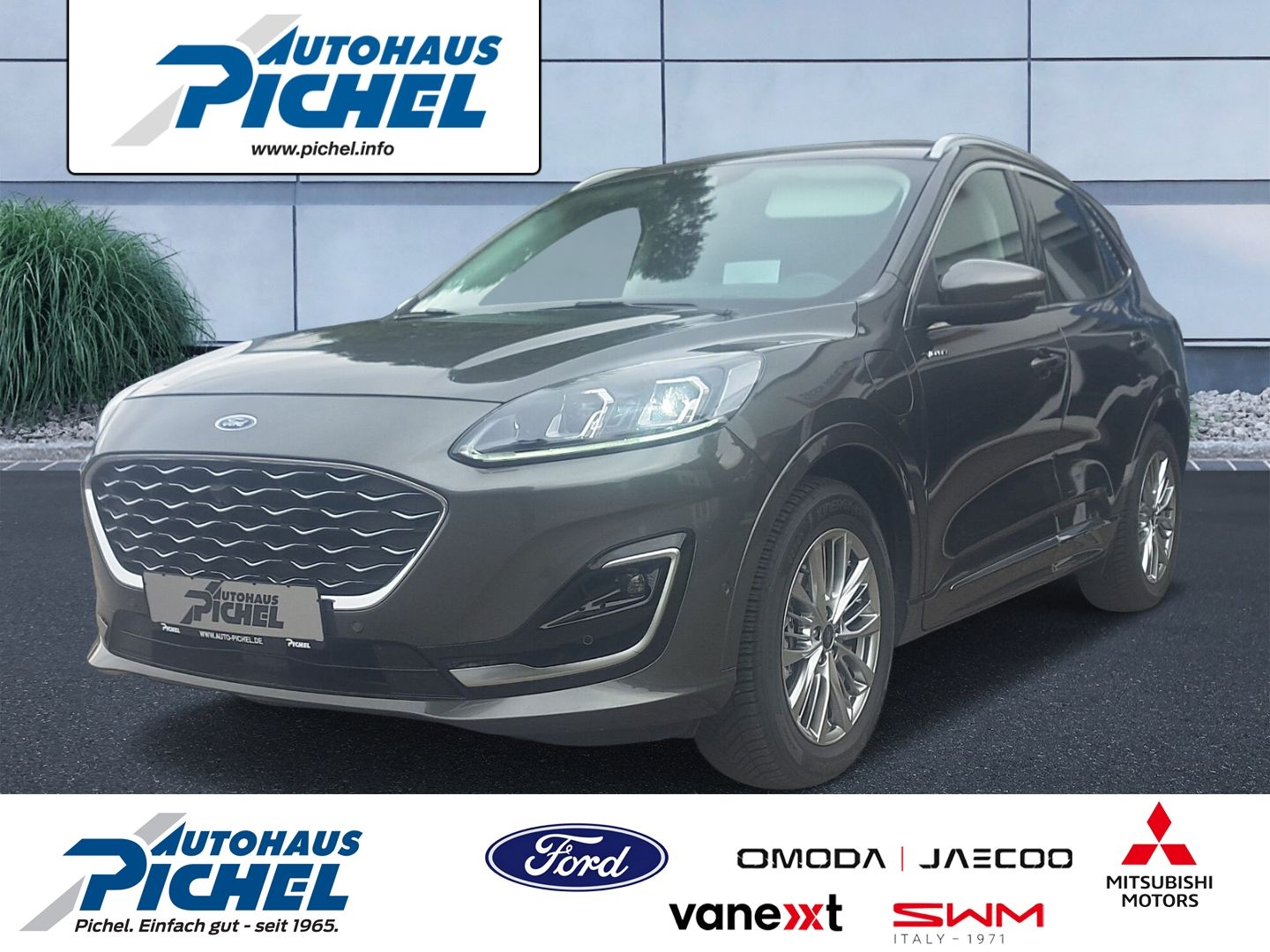 Ford Kuga Plug-In Hybrid Vignale HUD+LED+ACC+TWA+FALS imagem 2