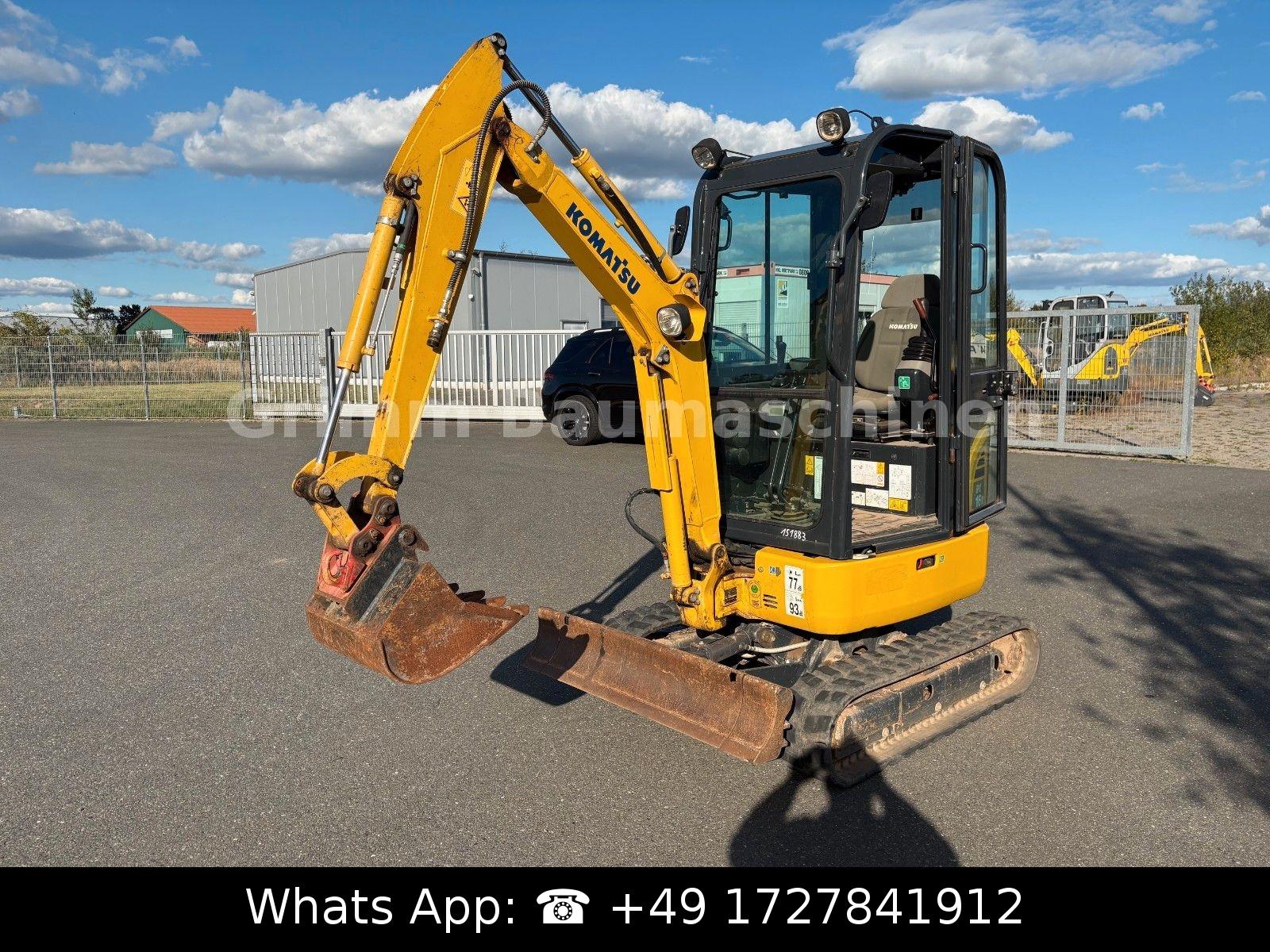 Komatsu PC16R-3HS erst 1.433Std. SW,TL
