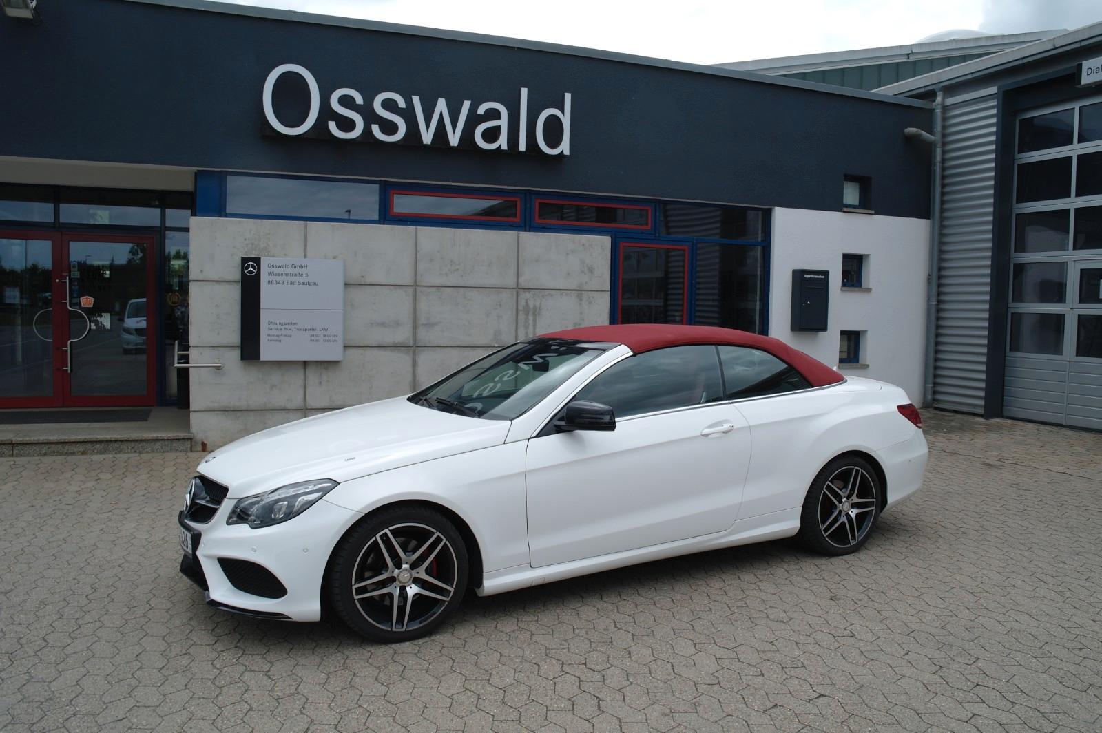 Mercedes-Benz E 220d Cabrio BlueTec*AHK*plus20'Felgen