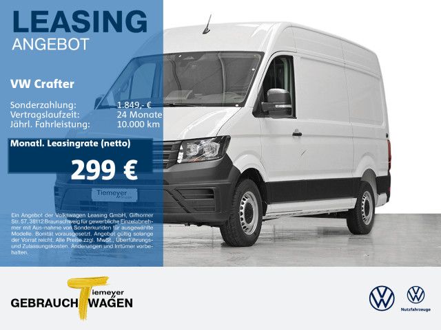 Volkswagen Crafter Kasten 35 MJ 2025 Klima GJR Doppelsitzba