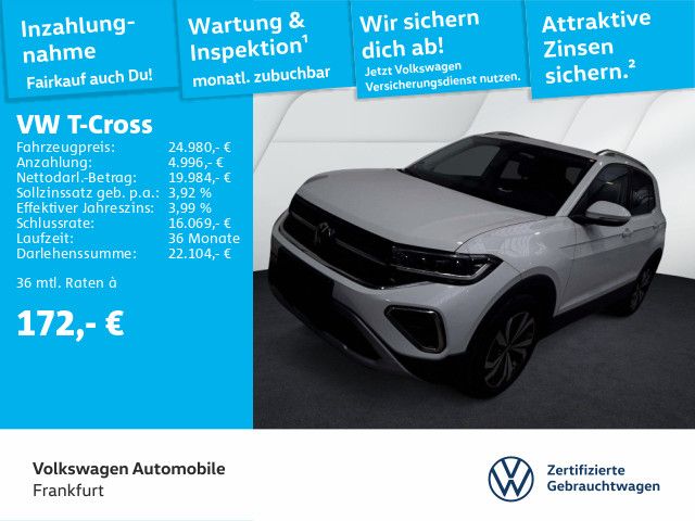 Volkswagen T-Cross 1.0 TSI Style MatrixLED DAB VirtualCockp