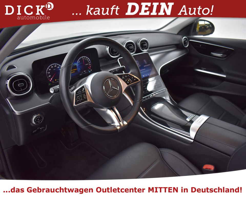 Mercedes-Benz C 300 C300e 9G Avantg WIDESC+LEDER+STANDHZ+KAM+ACC+18"