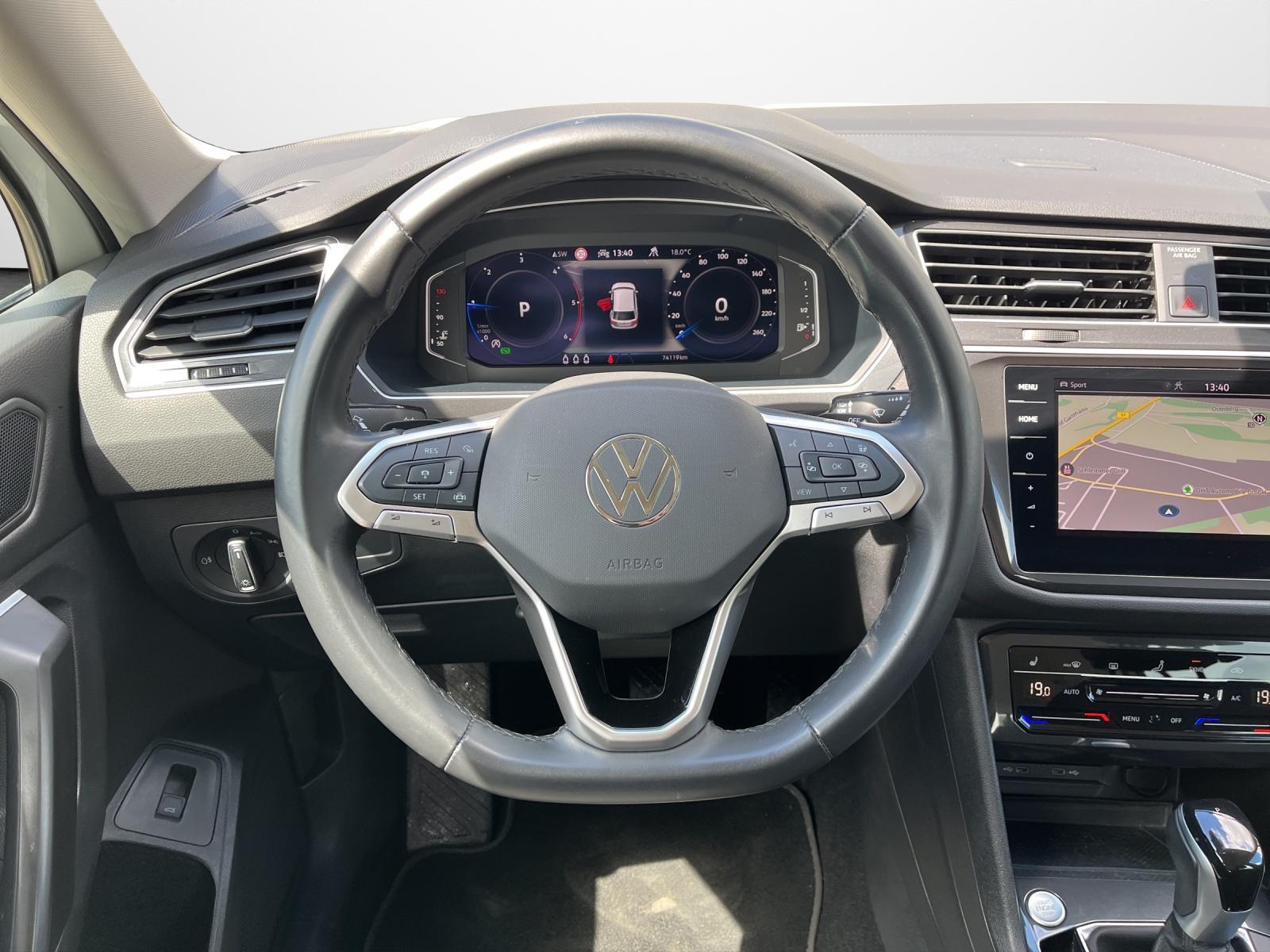 Volkswagen Tiguan Allspace 2.0 TDI DSG Life AHK Navi LED, миниатюра 10
