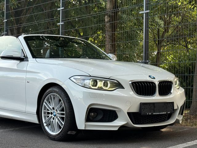 BMW Cabrio 218 i M Sport Paket Leder Navi LED