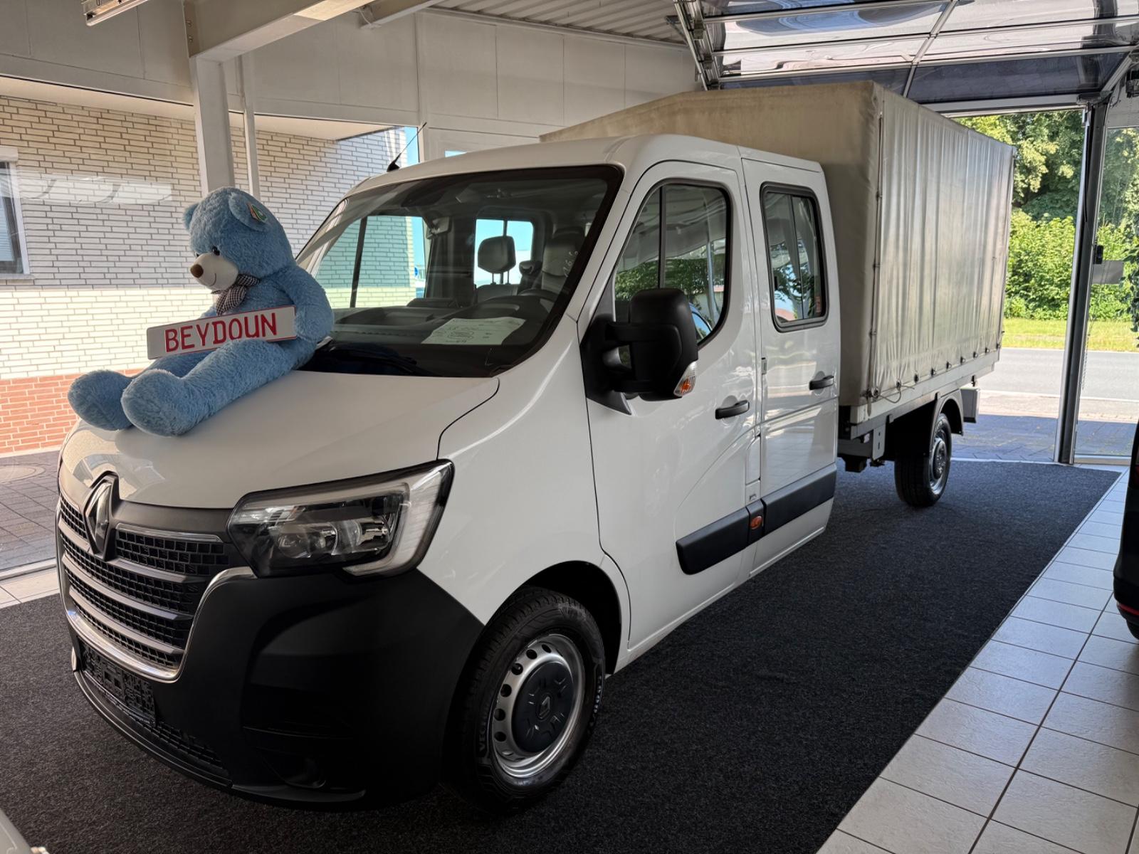 Renault Master Doka Pritsche+Plane L3 Lang