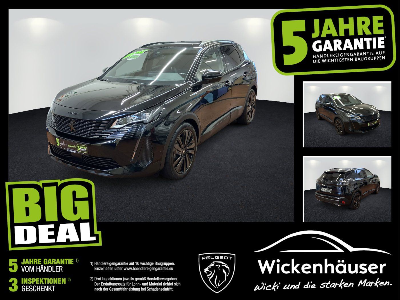 Peugeot 3008 PHEV Hybrid GT Schiebedach+Kam360+Navi+ACC