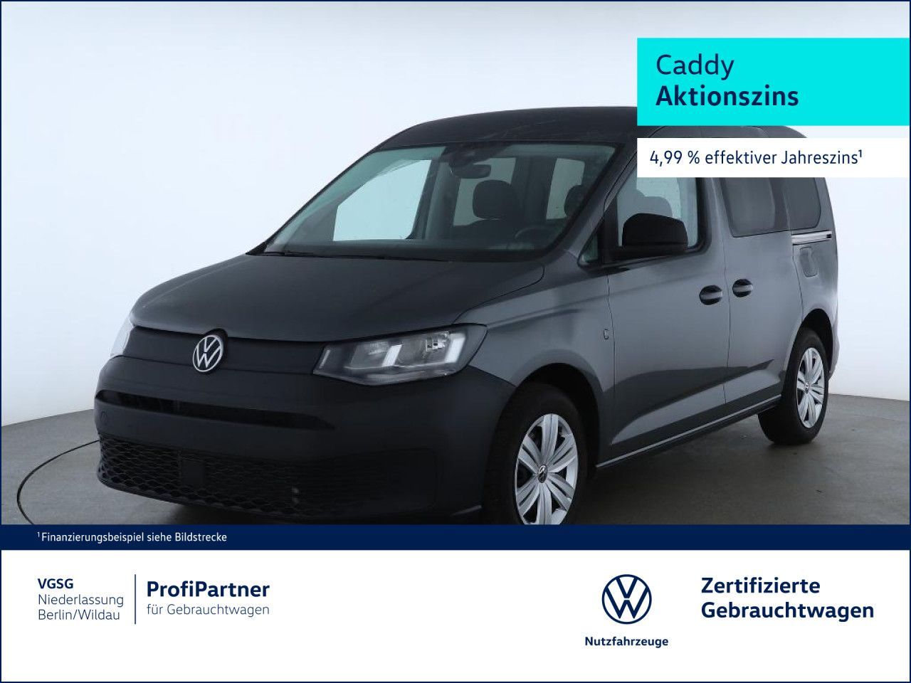 Volkswagen Caddy Vorb.AHK DWA PDC Climatronic RFK GJR Klima