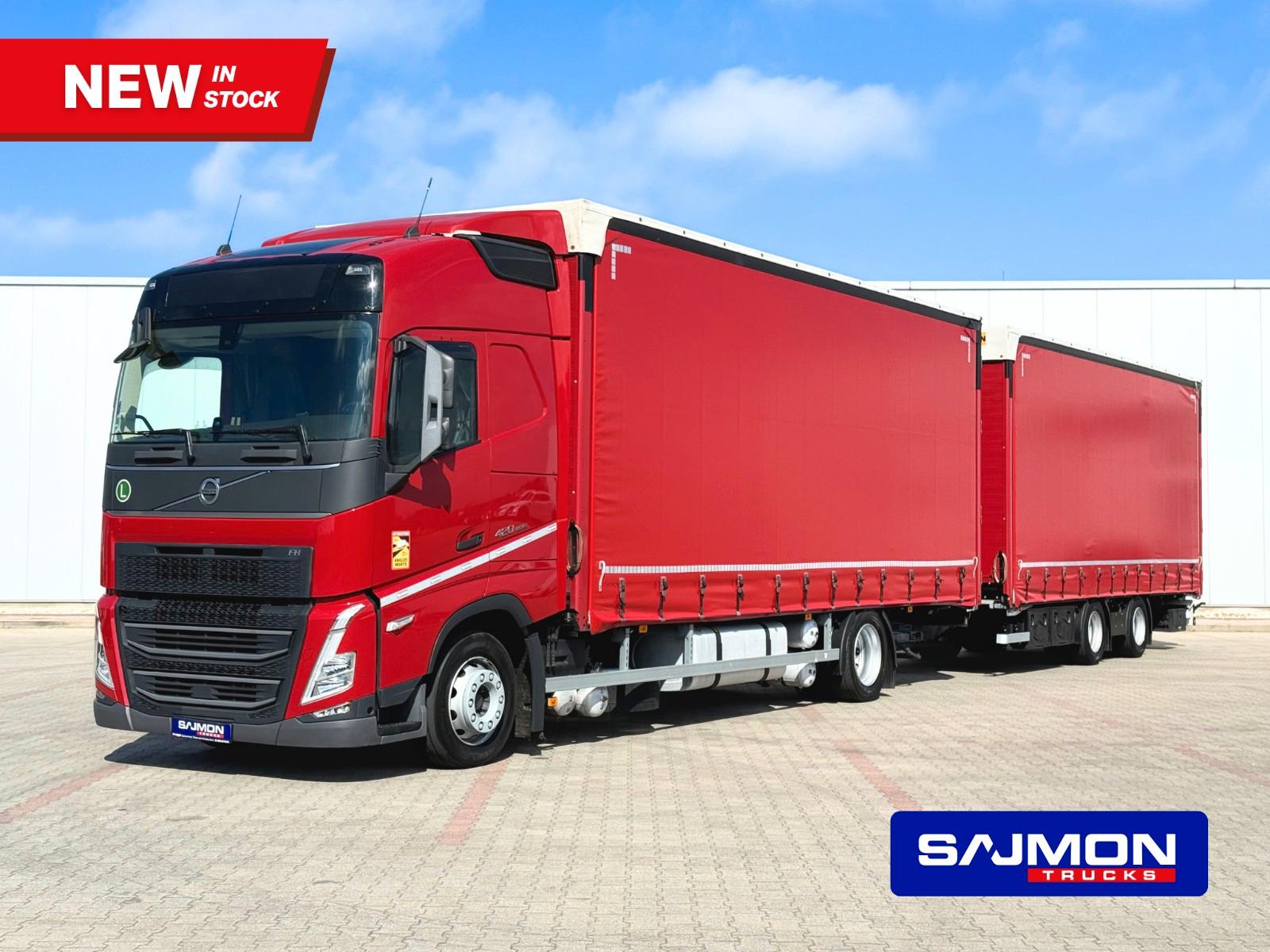 Volvo FH 420 JUMBO 120M3  2x775 38 palett SALON PL