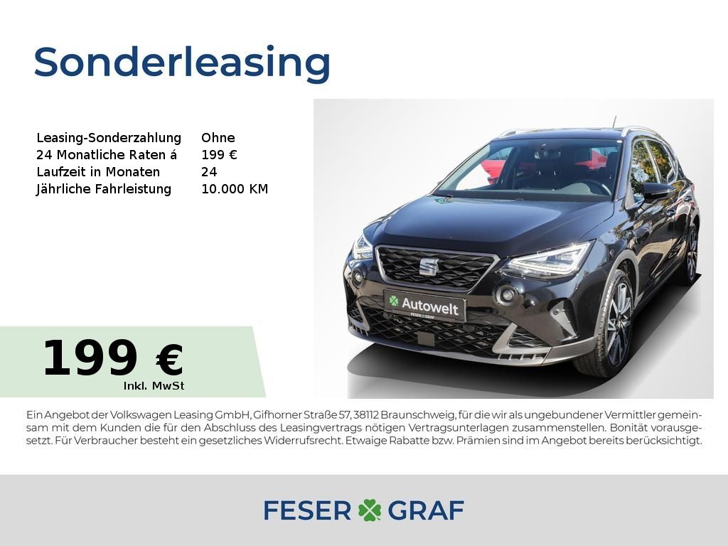 Seat Arona 1.0 TSI FR ACC Alu 18" LED Navi RüKa Sitzh