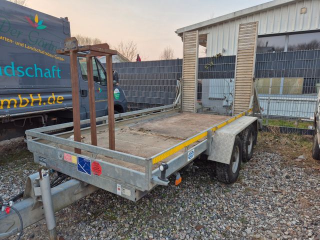 Schmidt GTA 450 Anhänger 4,5 T *SDAH*RAMPE*6,5m*ABS+Luft
