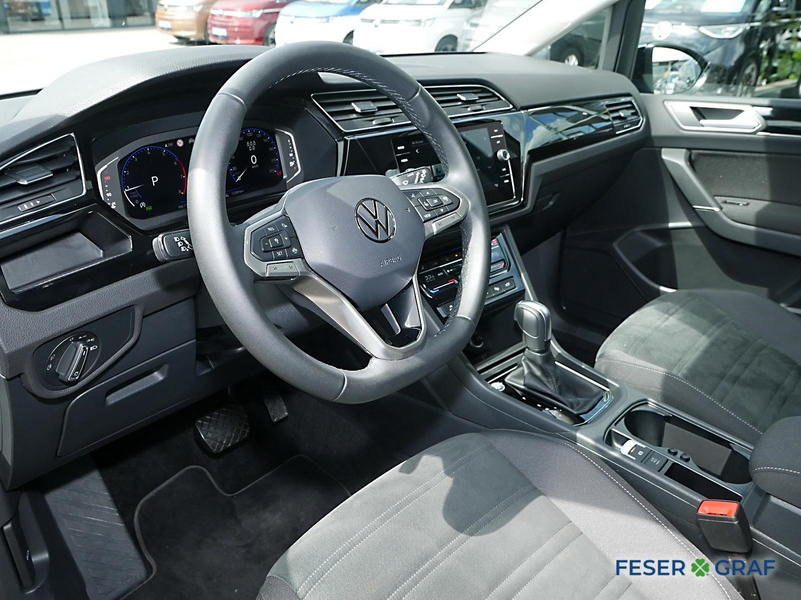 Volkswagen Touran 1.5 TSI Highl. DSG 7Si AHK LED Navi RüKa, миниатюра 8