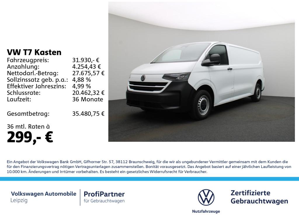 Volkswagen T7 Kasten LR *LED*GRA*RFK*PDC*Heckflügeltüren