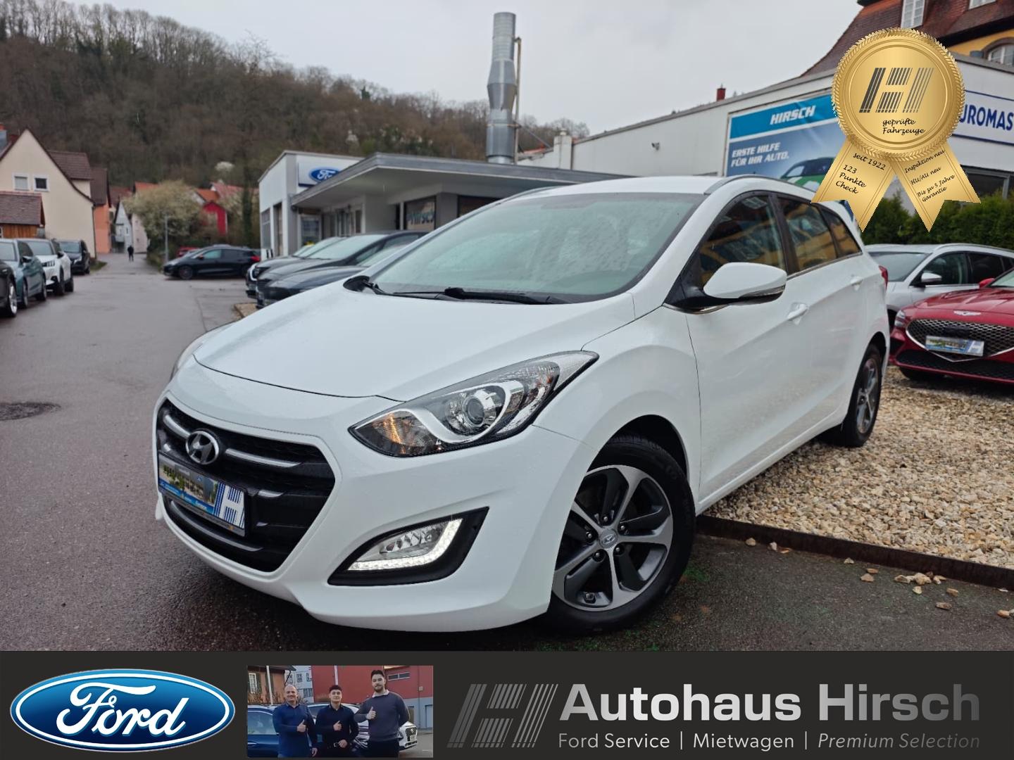 Hyundai i30cw Kombi 1.6 Ltr. Sitz&Lenkradhzg Klimaaut. P