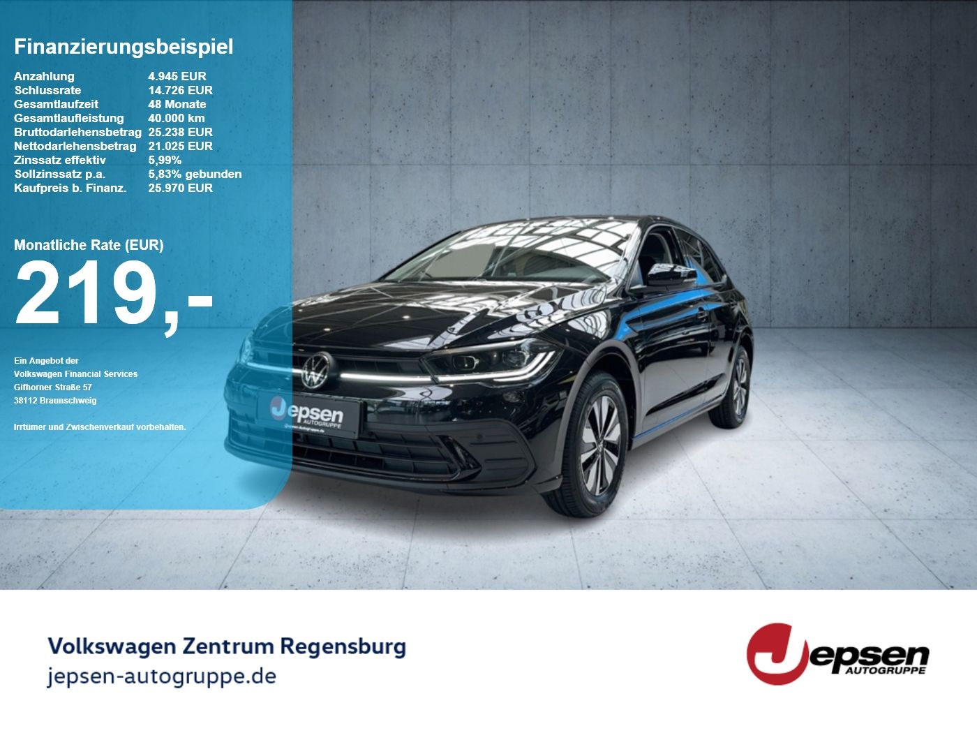 Volkswagen Polo GOAL DynLi SHZ PDC LED-Matix NAVI DAB+