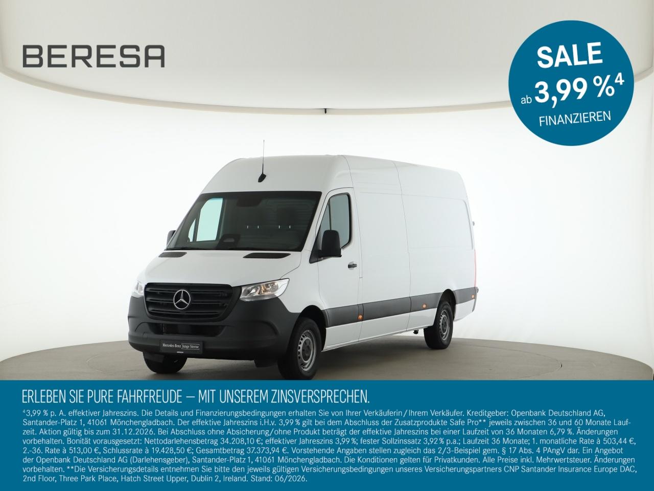 Mercedes-Benz Sprinter 317 CDI Kasten Hoch Lang Pro AHK Kamera