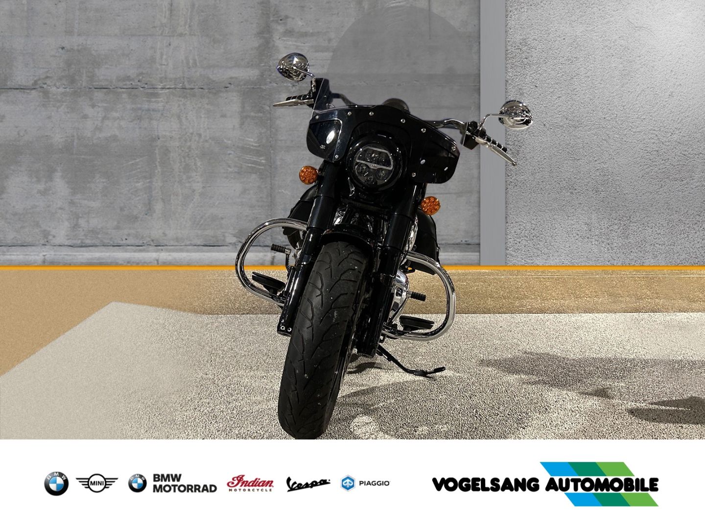 Fahrzeugabbildung Indian Super Chief Limited Miller-Endschalldämpfer, Stu