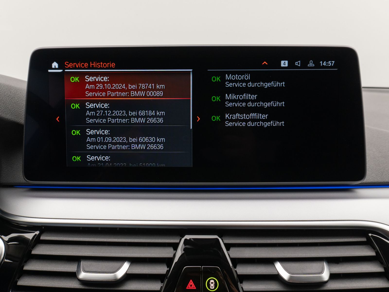 Fahrzeugabbildung BMW 520d xD Kamera Laser HUD DAB HiFi Stop&Go MSport