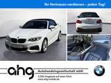 BMW 218i Cabrio M Sport Navi Klima Leder PDC HiFi AH - BMW 218 Gebrauchtwagen