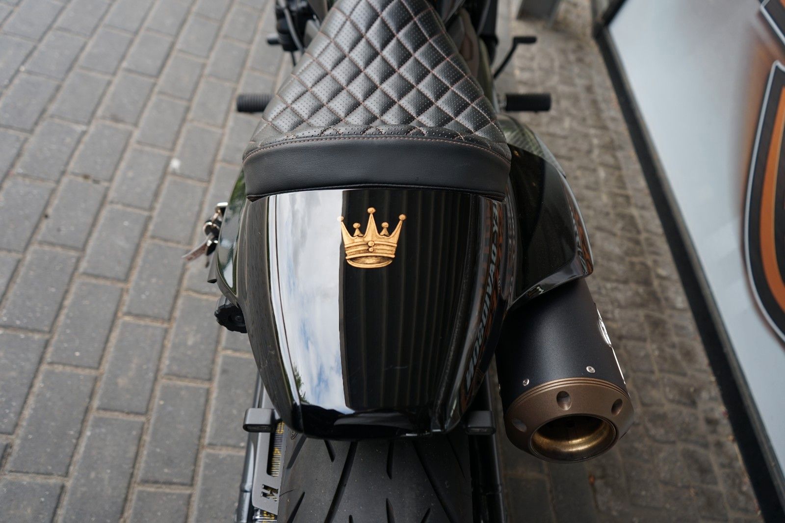 Fahrzeugabbildung Harley-Davidson Sportster S mit Jekill & Hyde und KZH, Blinker