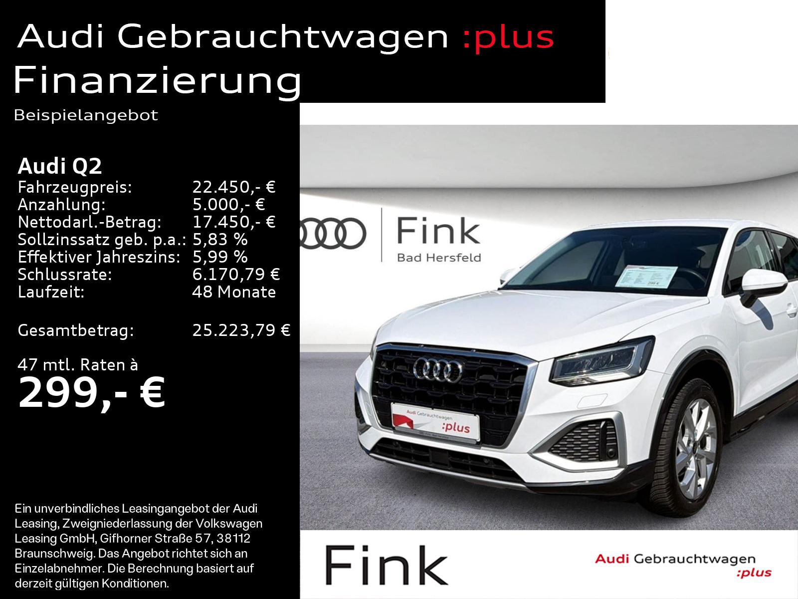 Audi Q2 35 TFSI advanced LED Kamera Navi