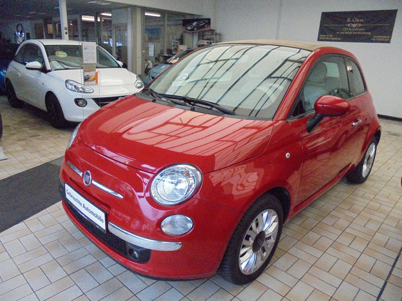 Fahrzeugabbildung Fiat 500 C Lounge Cabrio /Klima/Parktronik/