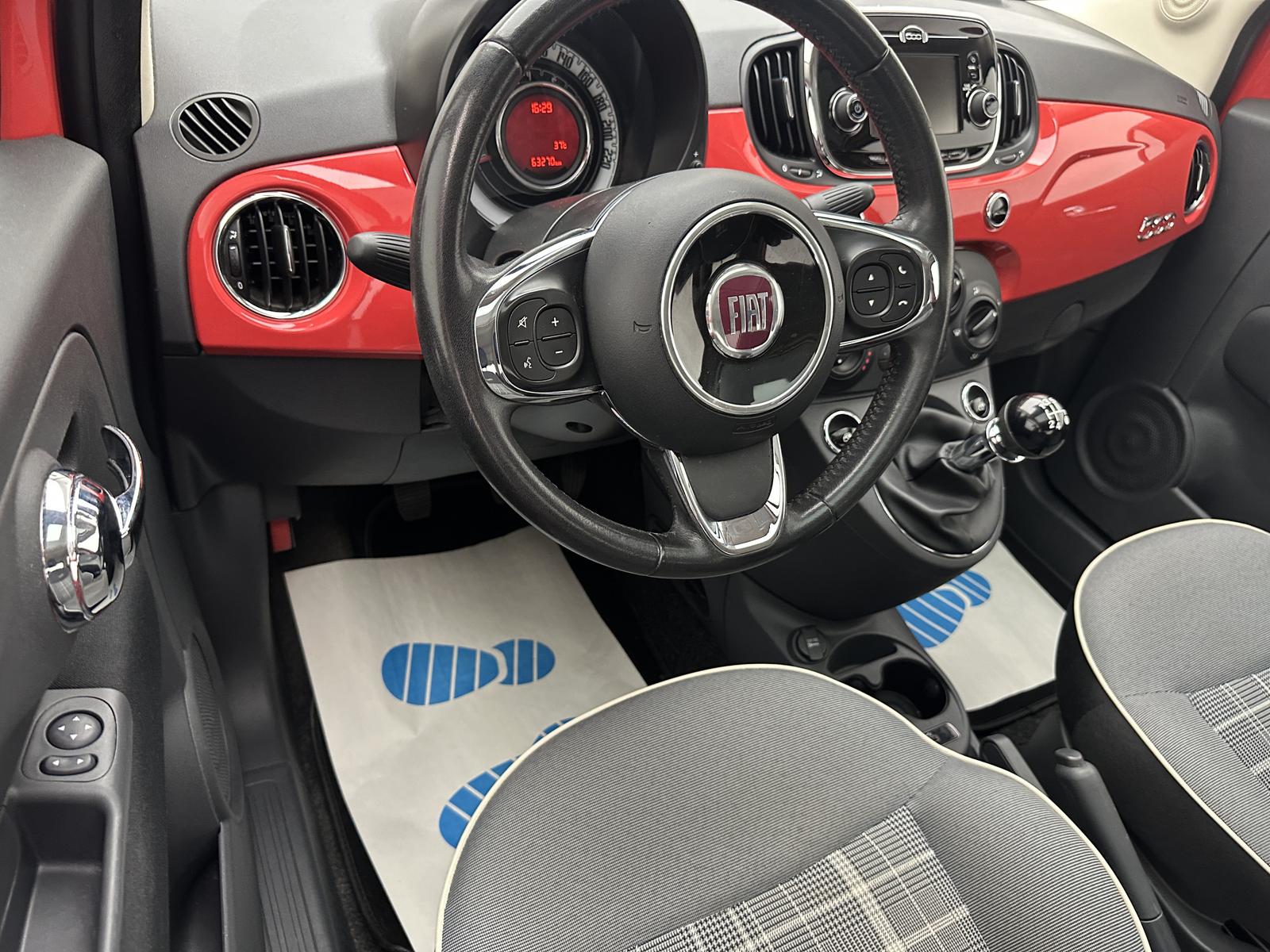 Fiat 500 Lounge "PANO-MULTI-KLIMA-ALU"