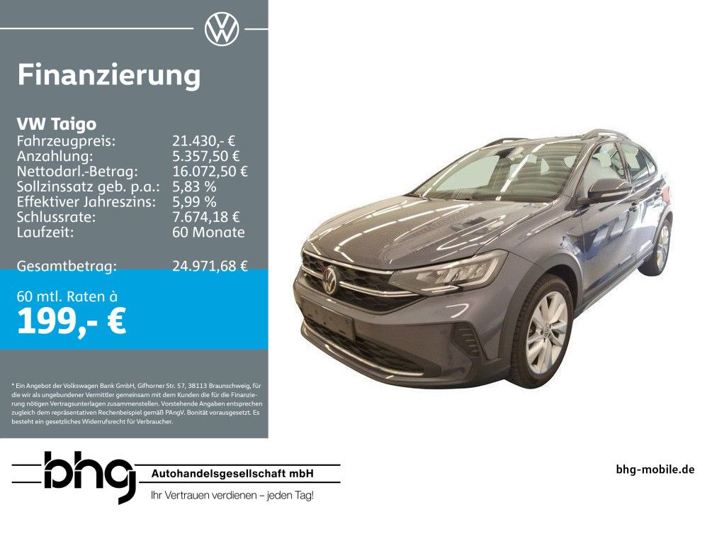 Taigo 1.0 TSI DSG
