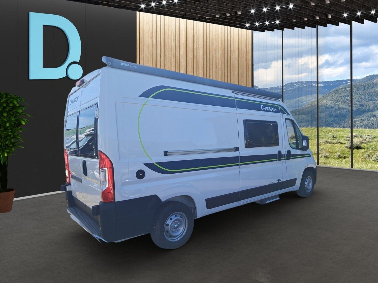 Fahrzeugabbildung Chausson Van First Line Light V594 Solar, Markise, RFK