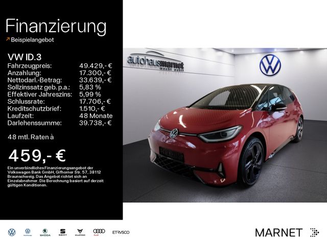 Volkswagen ID.3 GTX 286 PS NAV*APP*79KW*19Z*IQ LIGHT*EPH*