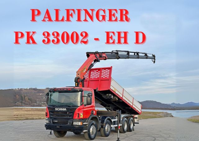 Scania P 400 Kipper 6,80 m * PK 33002-EH D + FUNK * 8x4