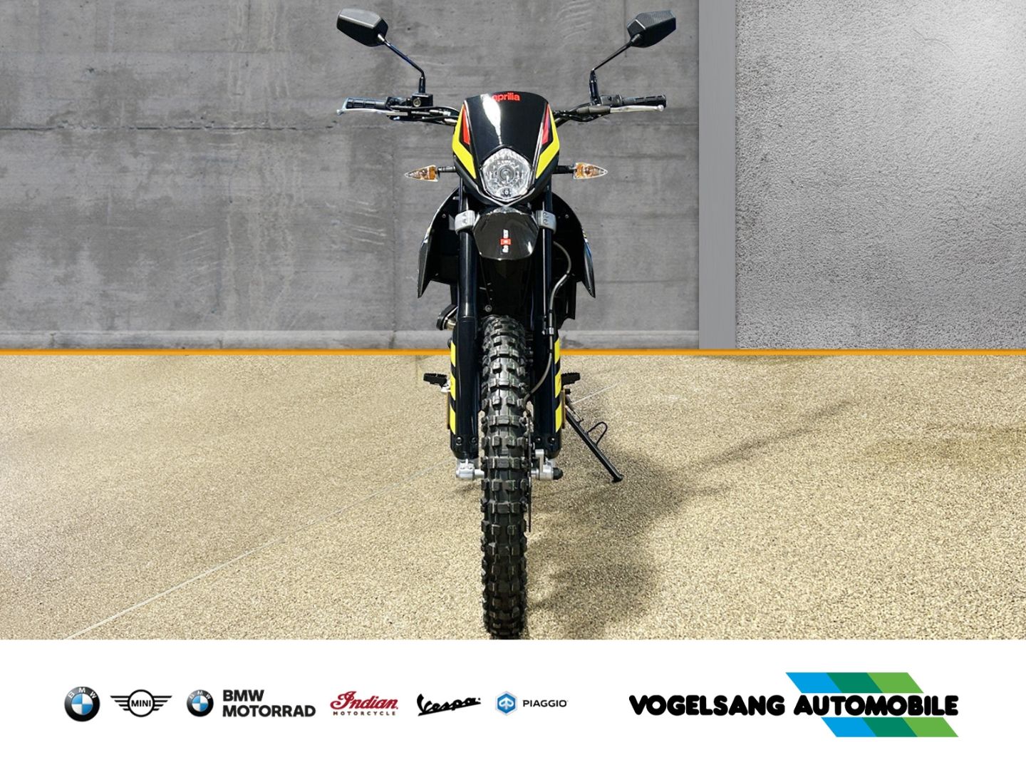 Fahrzeugabbildung Aprilia RX 125 Enduro, Geländebereifung, Aktionspreis Mo
