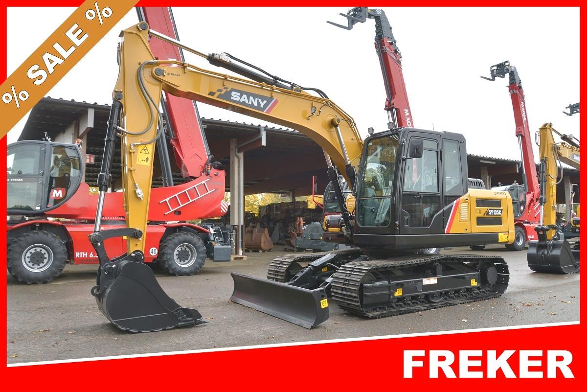 Sany SY135C ->NEU<-  Planierschild + Klima (am Lager)