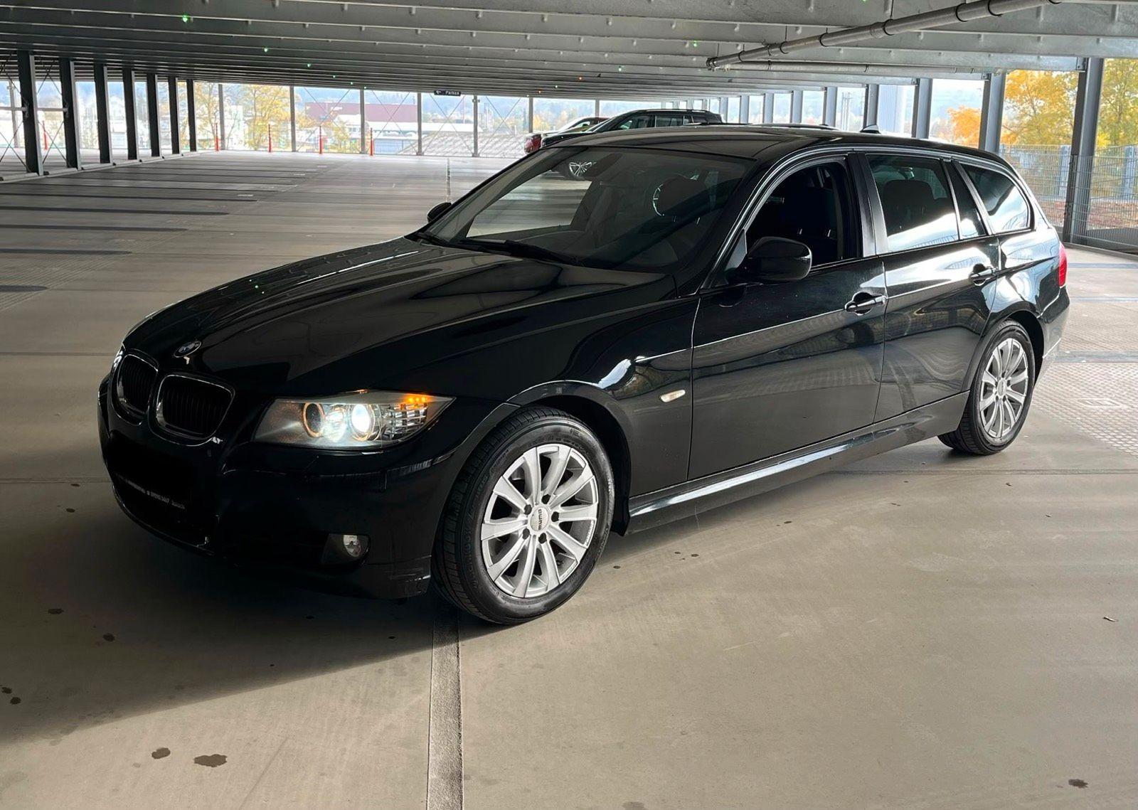 BMW 318 2010 — rear view