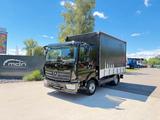 Mercedes-Benz Atego 823 Pritsche Schiebeplane +Edschaverdeck - Mercedes-Benz Atego 823