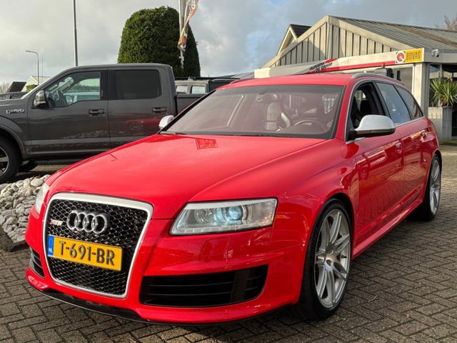 Audi RS6 5.0 TFSI Avant Rood 2009 Youngtimer Document