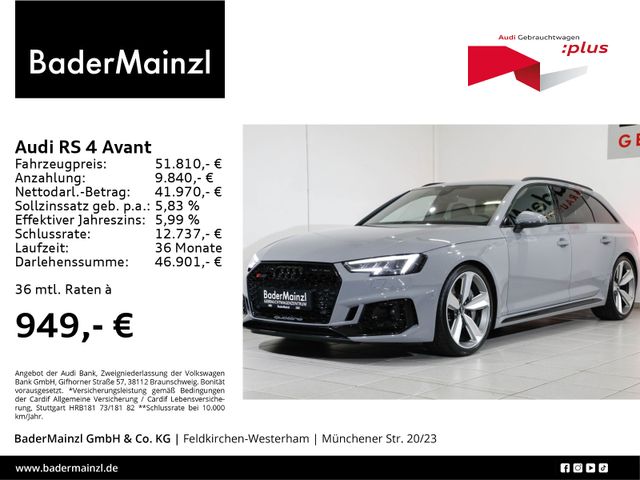 Audi RS 4 Avant tiptronic 280km/h B&O RS-Abgas Matrix