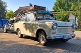 Trabant 601 Gespann mit Trailer & MZ - Trabant 601: mit Anhängerkupplung