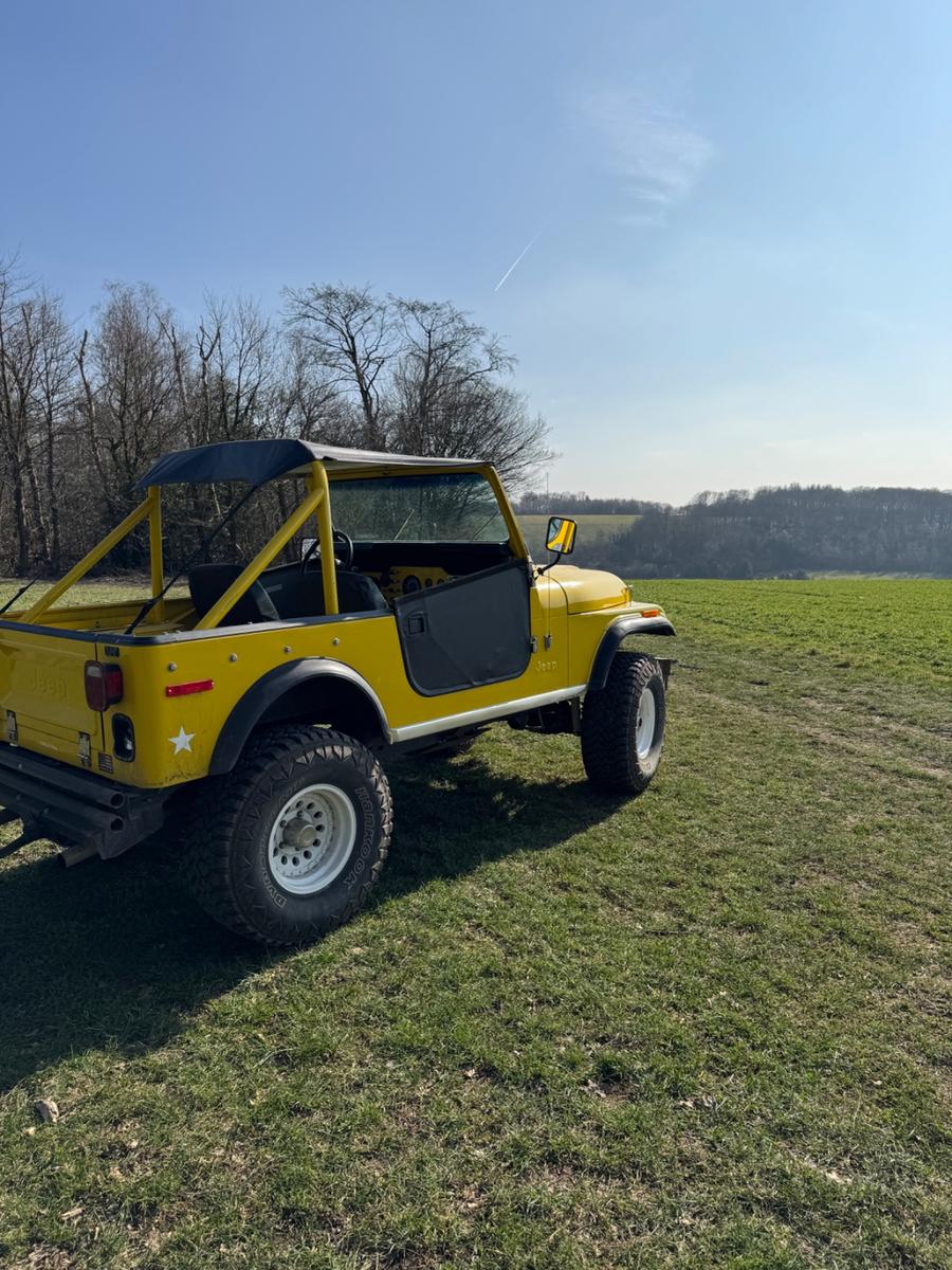 Jeep CJ7 V8 6,6 Liter 3Gang Schalter mit H-Zul.