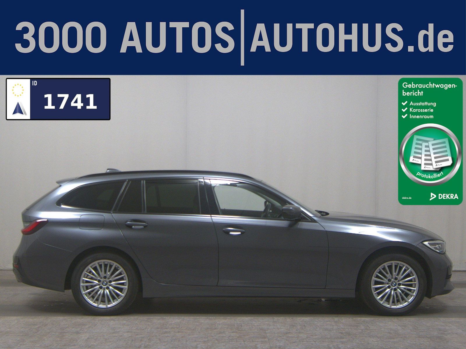 BMW 320dA Touring Sport-Line Leder Navi LED LC-Pro