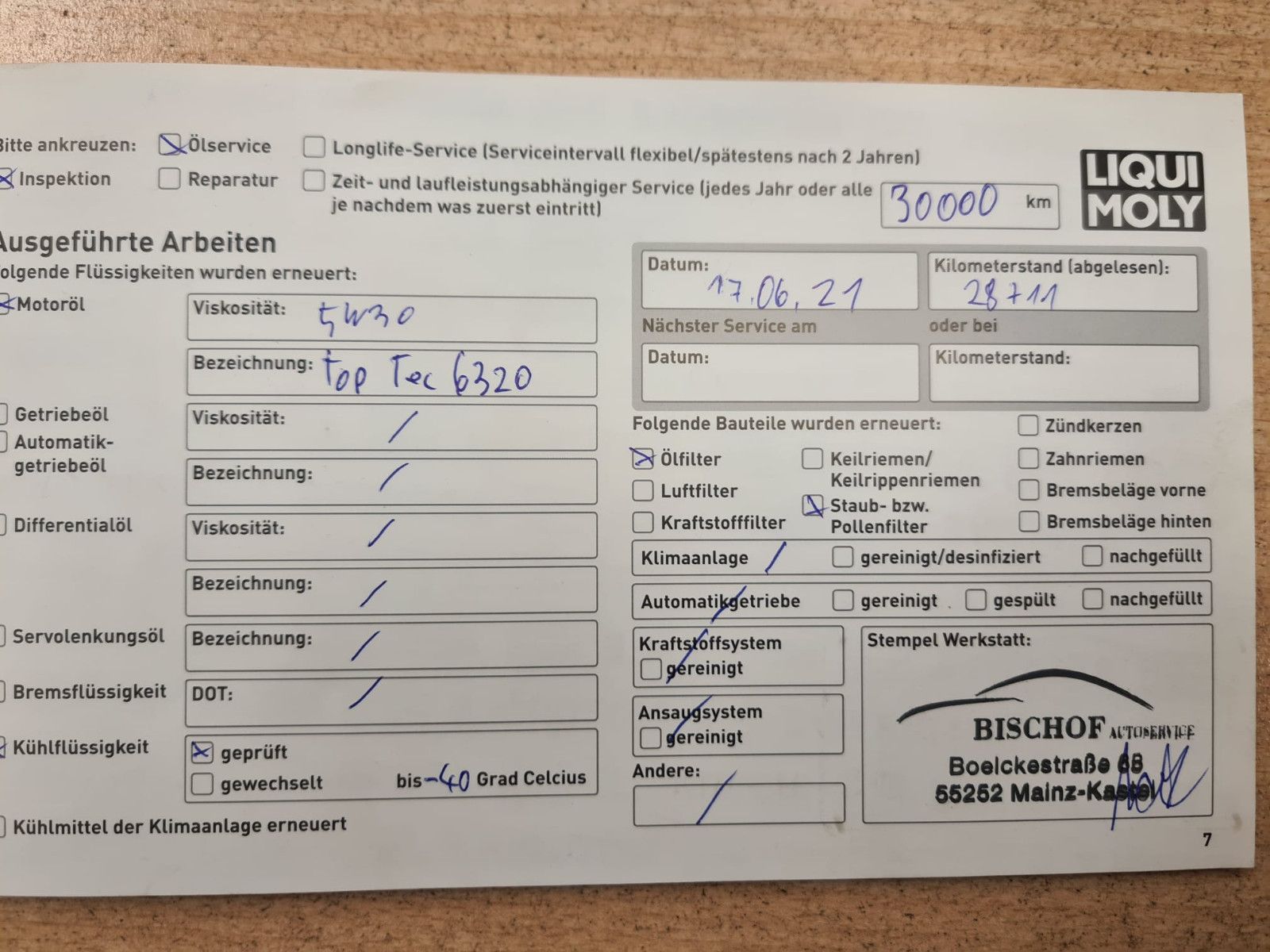 Fahrzeugabbildung Peugeot Rifter Allure L1 / SCHECKHEFT / NAVI