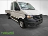 Volkswagen Crafter 35 Pritsche DoKa Allwetter+AHK+Klima - : Pritsche Doka