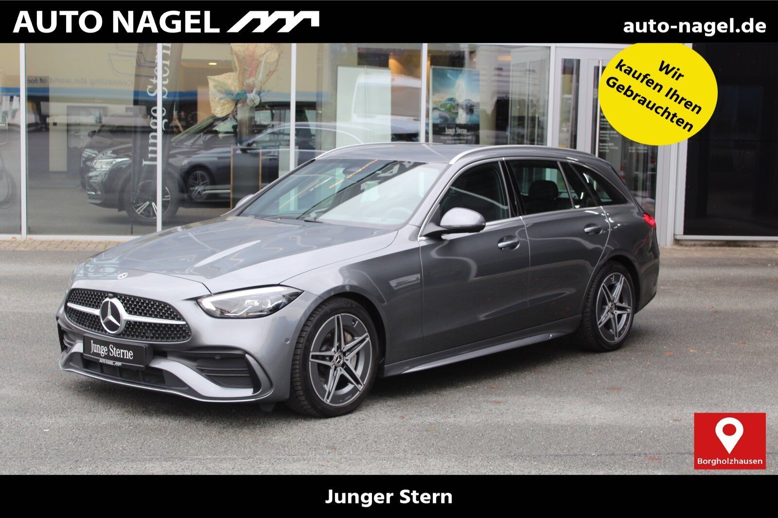 MERCEDES-BENZ C 300 T d AMG AHK+KAMERA+LED+NAVI+DISTRONIC+DAB+