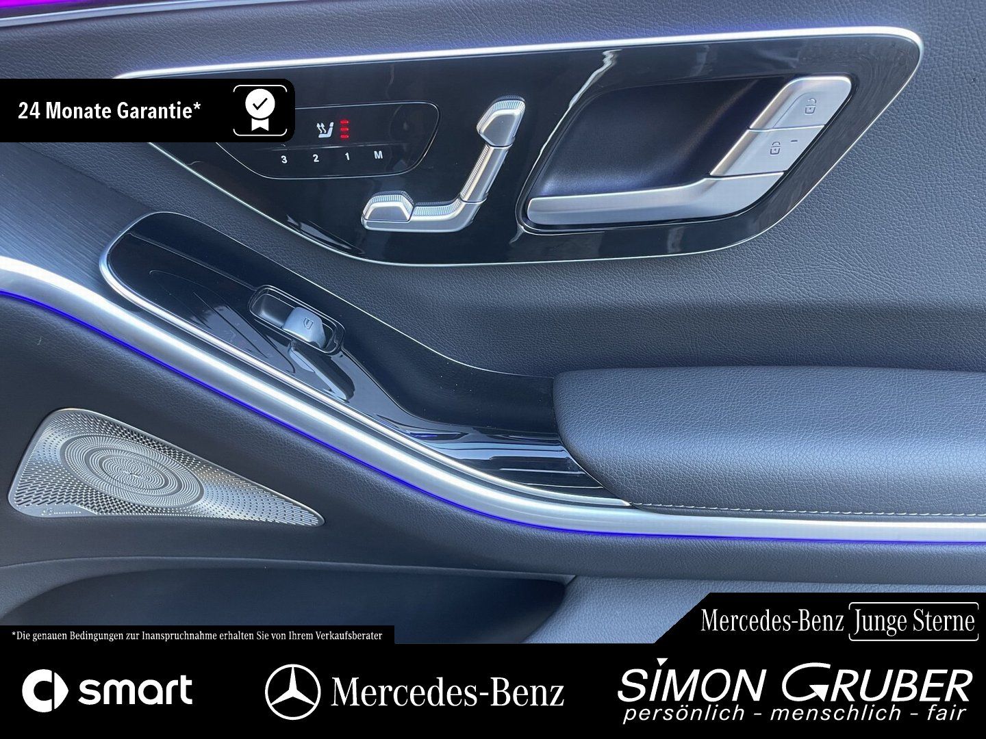 Fahrzeugabbildung Mercedes-Benz S 350 d 4M 20"AMG Burm Pano Aktiv Ambi Guard 360