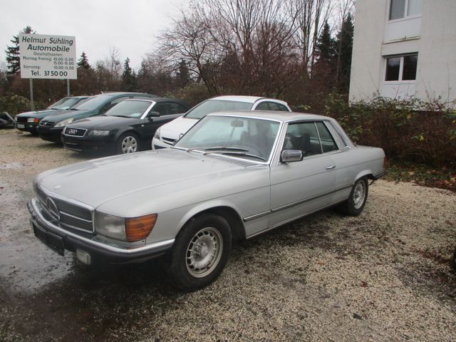 Mercedes-Benz 350 SLC läuft gut