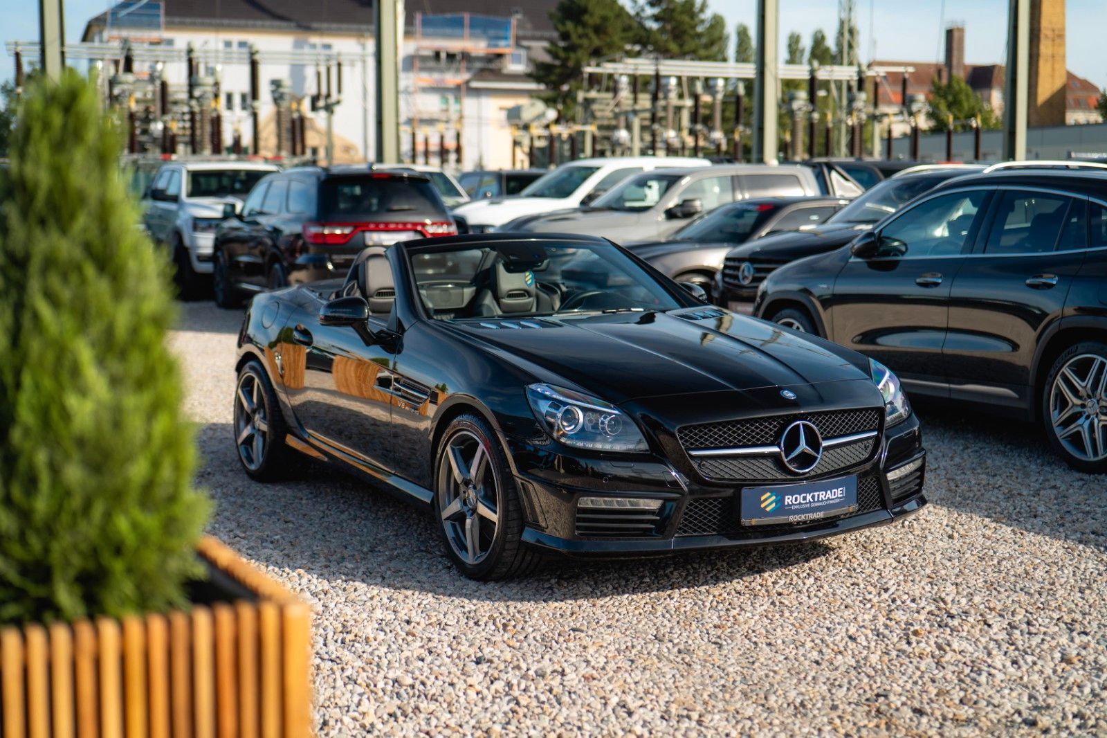 Fahrzeugabbildung Mercedes-Benz SLK 55 V8 AMG Roadster Carbon | Service NEU