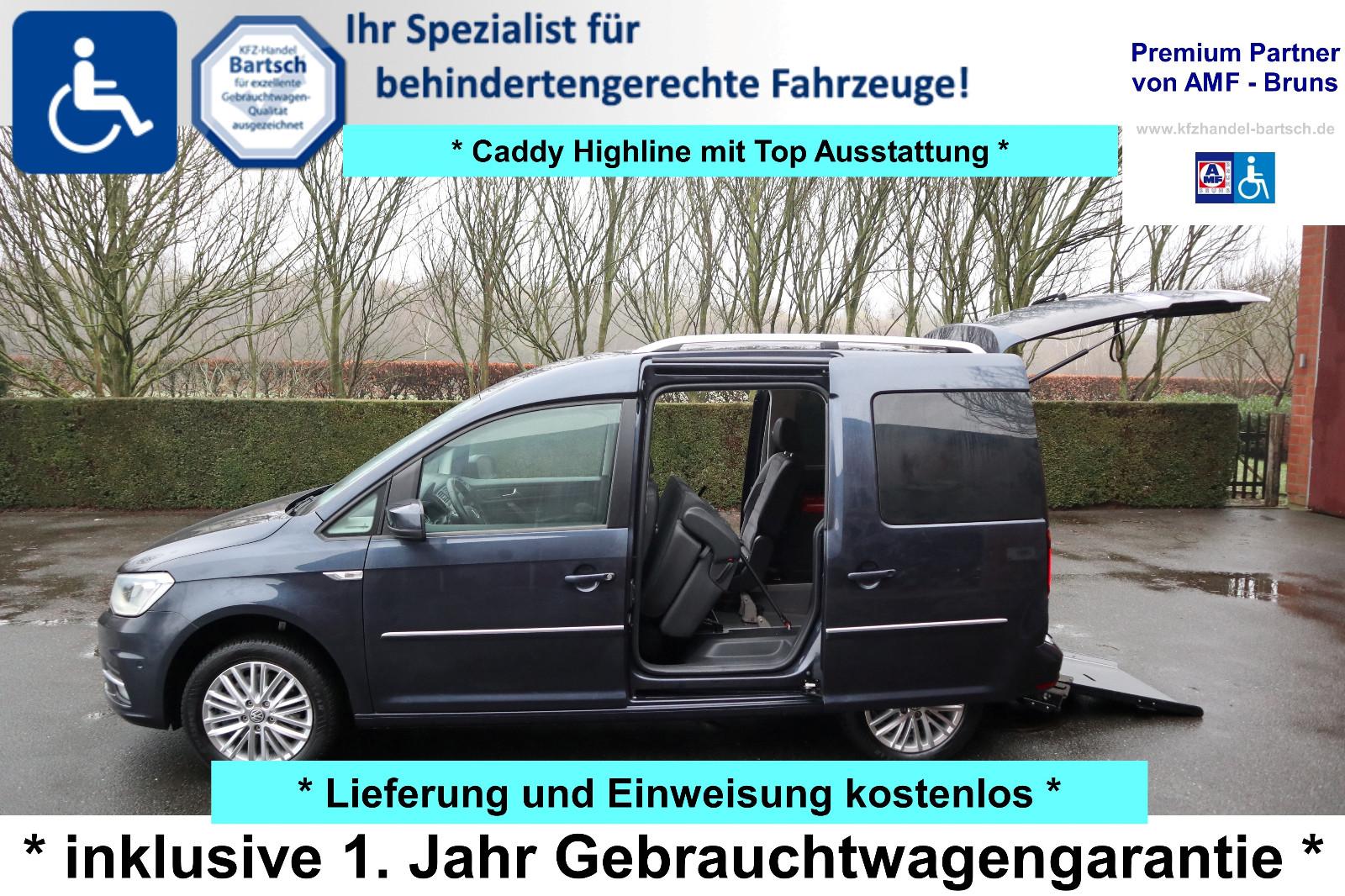 Volkswagen Caddy 1,4TSI DSG Highline*rollstuhlgerecht*AMF-B