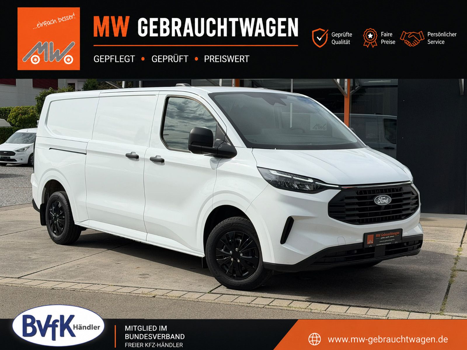 Fahrzeugabbildung Ford Transit Custom Kasten 320 L2 Trend ACC KAM AHK