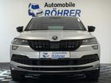 Skoda Karoq 1.5 TSI DSG Sport-Line Virtual ACC AHK - silberne Skoda Karoq