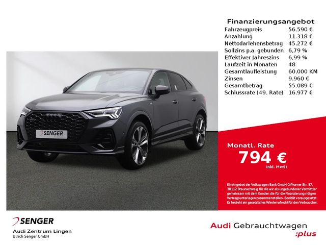 Audi Q3 Sportback S line 40 TDI quattro Optik-Paket